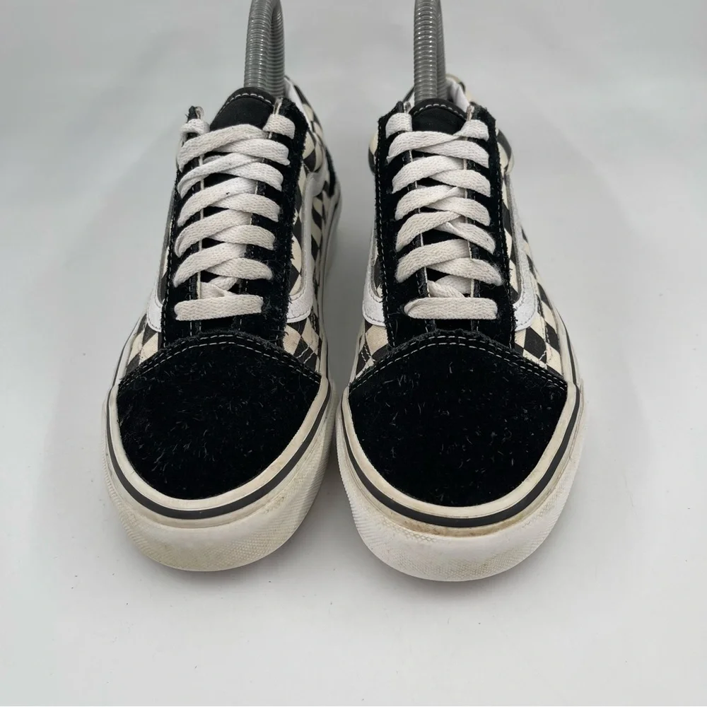 👞Vans Unisex Adults Era Black White Checkerboard Skateboarding Shoe-M/4.5 | W/6